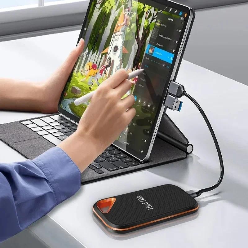 Foto Tanpa Merek SSD Laptop Portable SSD External Hard Drive Eksternal